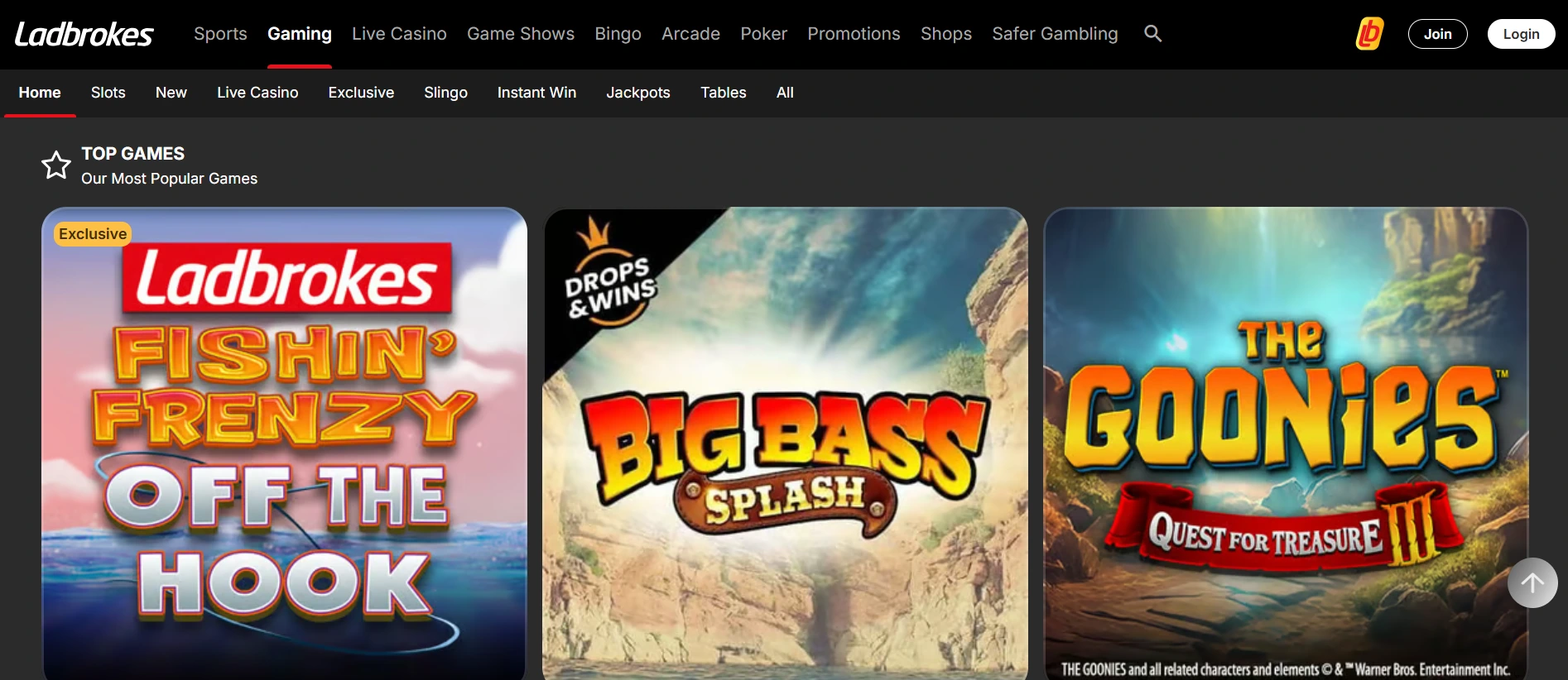 Ladbrokes online kasino